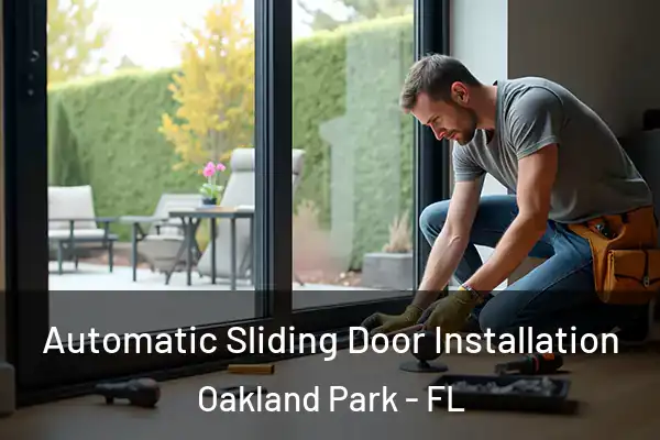 Automatic Sliding Door Installation Oakland Park - FL