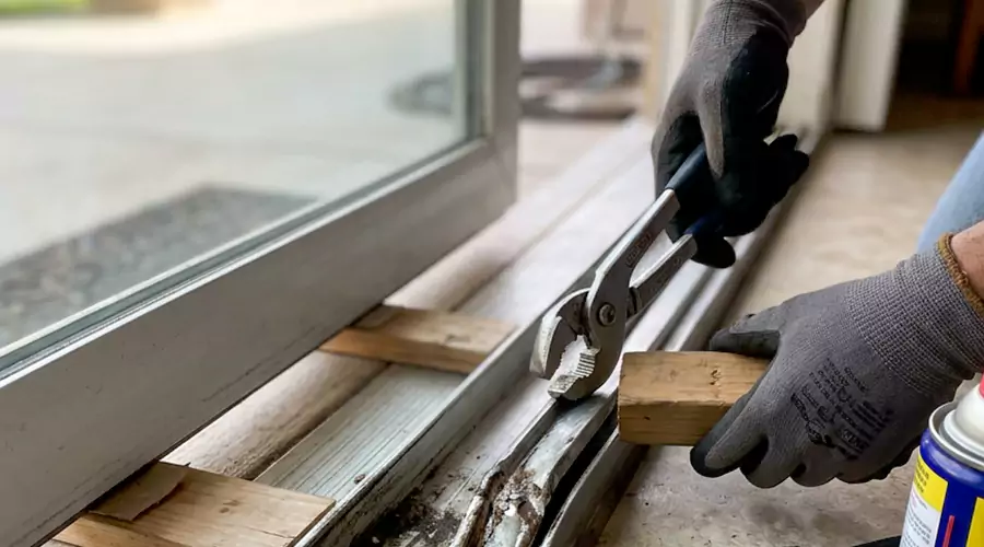 Why Your Sliding Door Makes Grinding or Scraping Noises