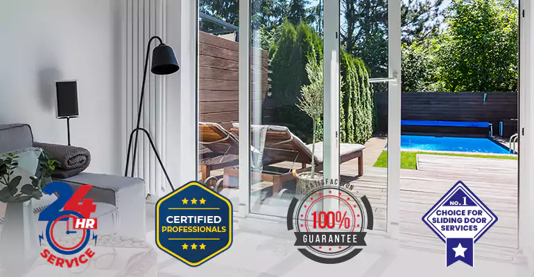 Glass Balcony Sliding Door Repair in Oakland Park