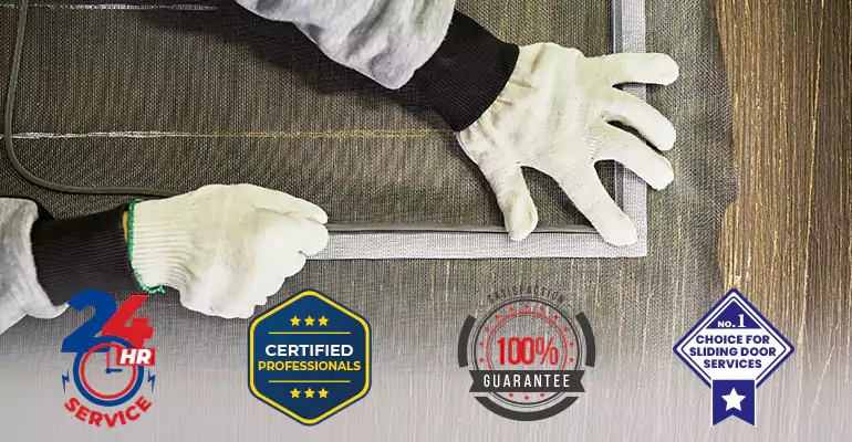 Commercial Mesh Door Repair in Oakland Park