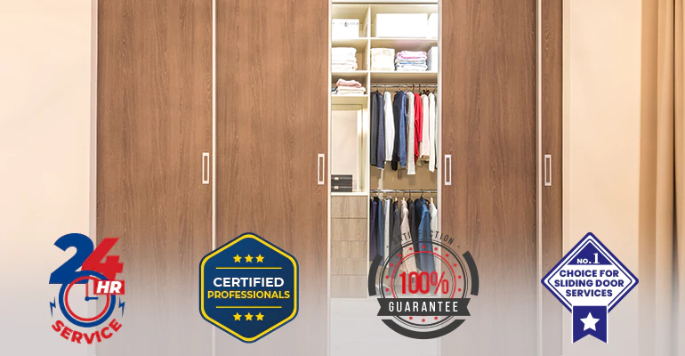 Sliding Closet Door Track & Hardware Installation Oakland Park