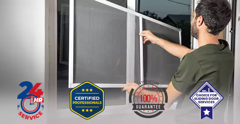 Sliding Screen Door Frame Repair in Oakland Park