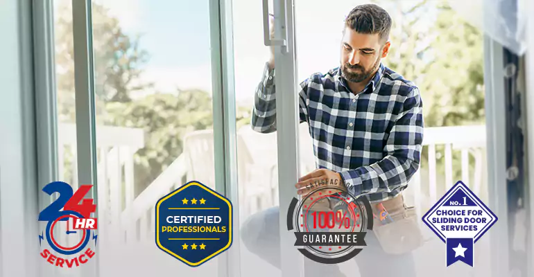 Residential Impact Sliding Glass Door Repair in Oakland Park